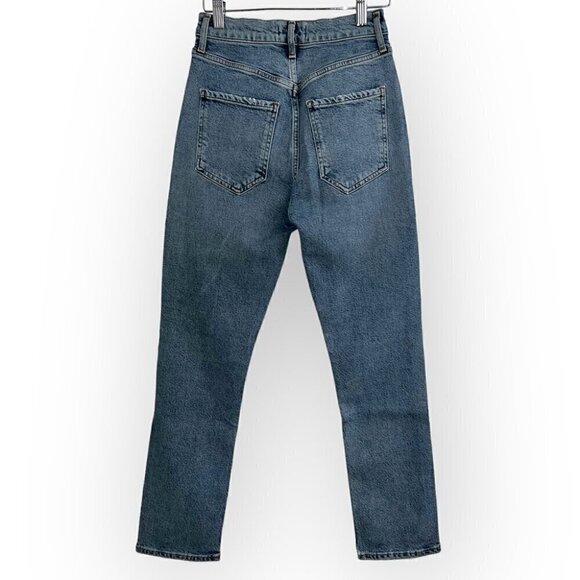 Aritzia Agolde Limited Edition Riley High Rise Ankle Length Jeans size 24 NWOT - Picture 8 of 8